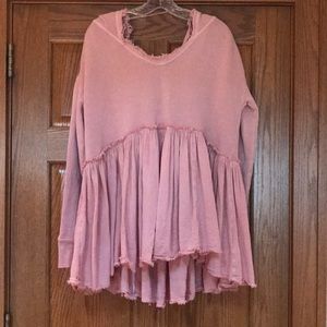 FREE PEOPLE summer dreams hooded sweater